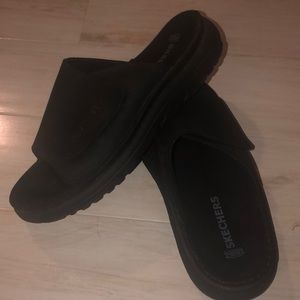 Men’s Black Loafer Leather Sketcher